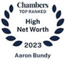 Chamber Top Ranked High Net Worth 2023 Aaron Bundy
